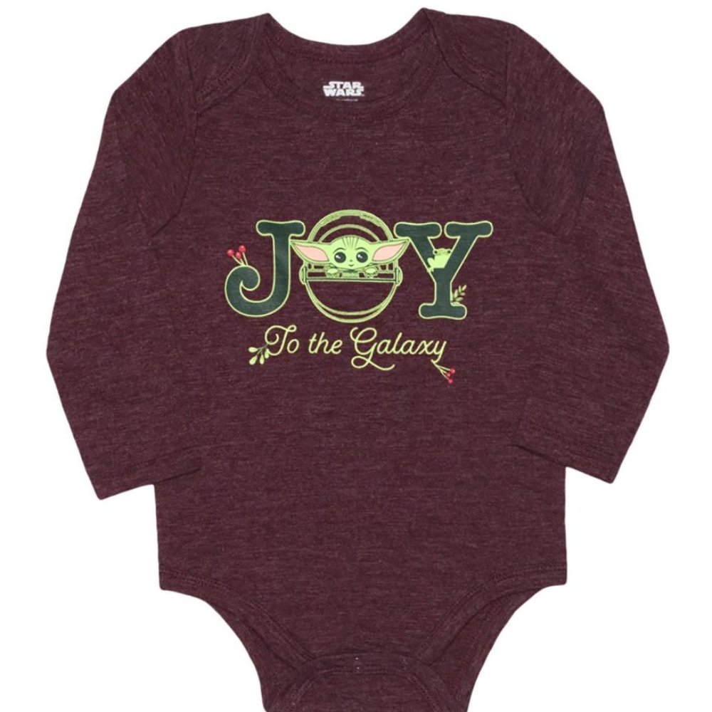 Okie Dokie The Mandalorian Christmas Baby Boys Star Wars Bodysuit
